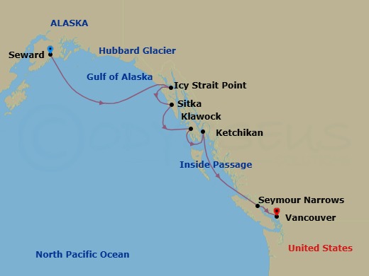 Alaska Route Map