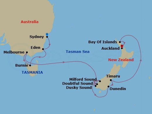 Australia Product Route Map