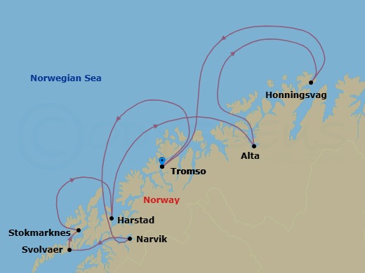 The Arctic Circle Explorer Route Map