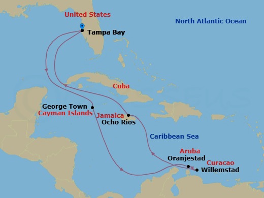 Cruise Route Map
