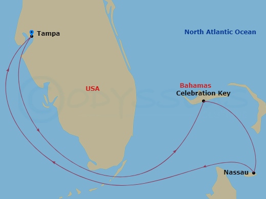Cruise Route Map