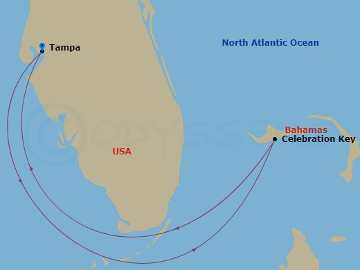 Cruise Route Map