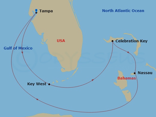 Cruise Route Map