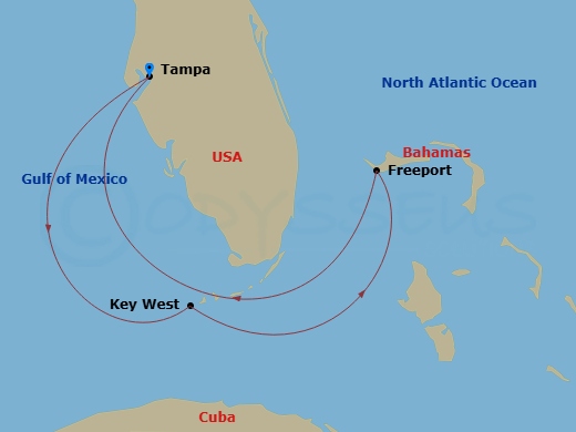 Cruise Route Map