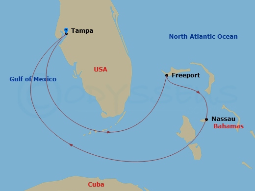 Cruise Route Map