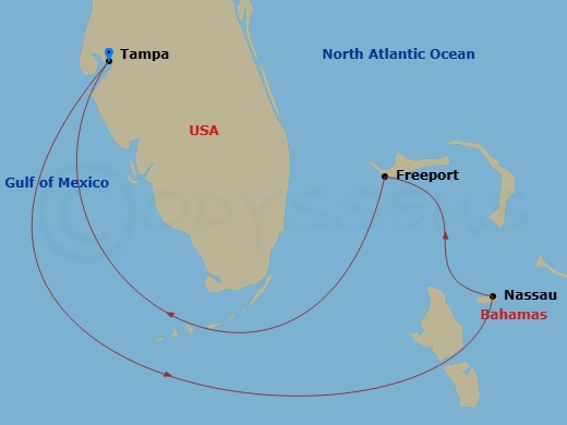 Cruise Route Map