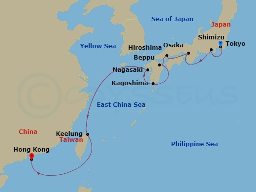 Luxury Cruise Connections - Itinerary: Far Eastern Horizons, Viking 