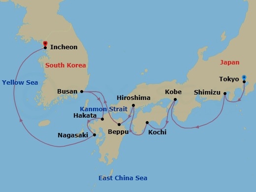 Season Of Quiet Wonder Route Map