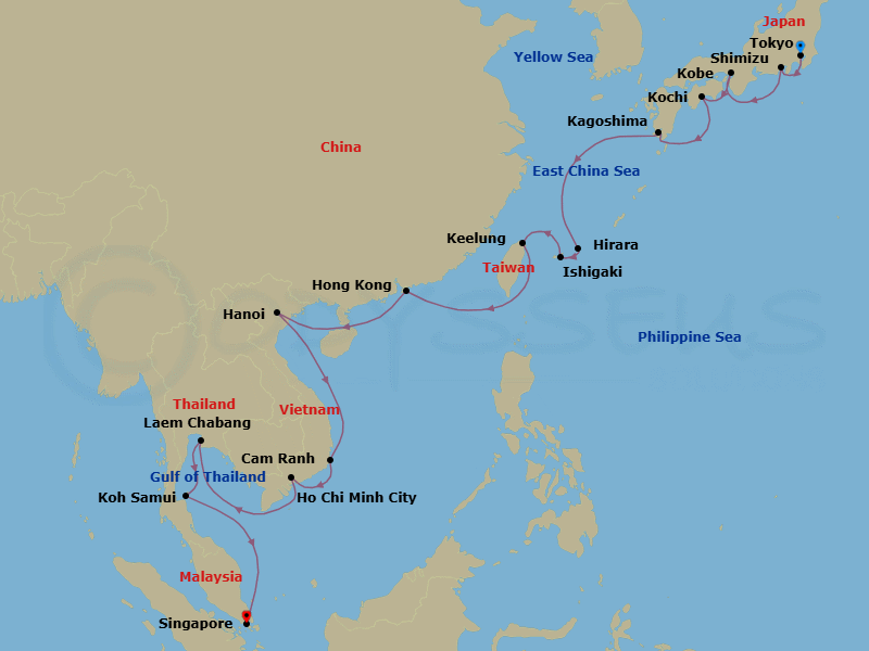 The Still Horizon Route Map