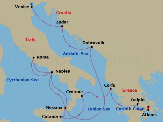 Star Collector: A Winter Muse In The Mediterranean Route Map