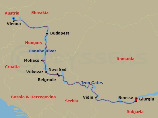 Cruise Route Map