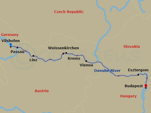 Cruise Route Map