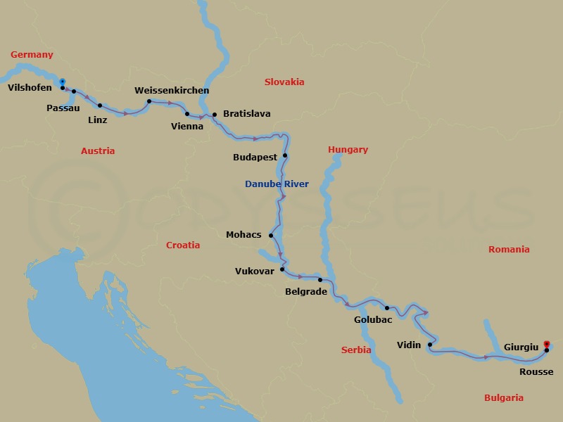 Cruise Route Map