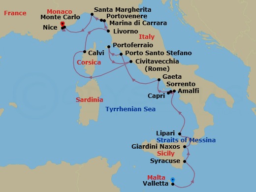 Discover Coastal Shores And Hidden Gems Route Map