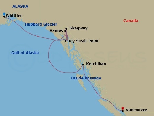 Cruise Route Map