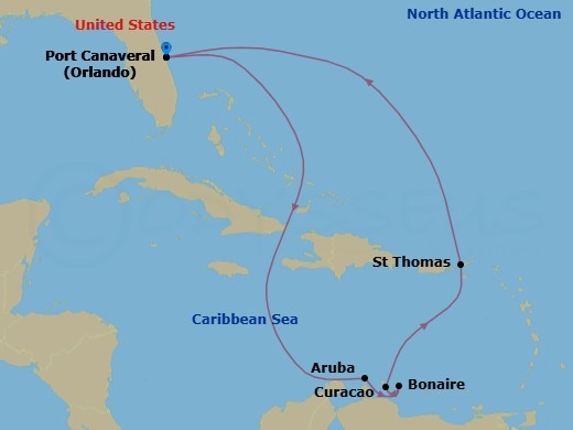 Cruise Route Map
