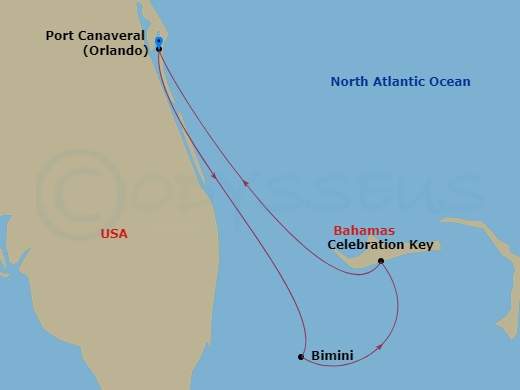 Cruise Route Map