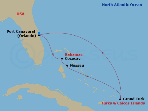 Cruise Route Map