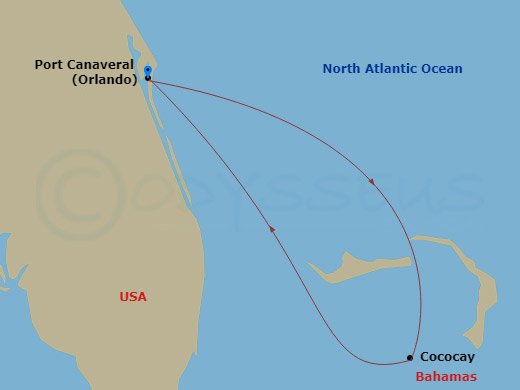 Cruise Route Map
