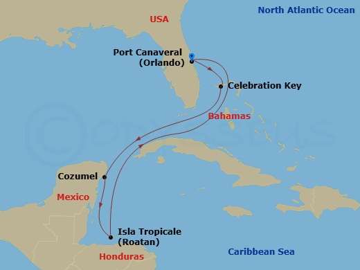 Cruise Route Map