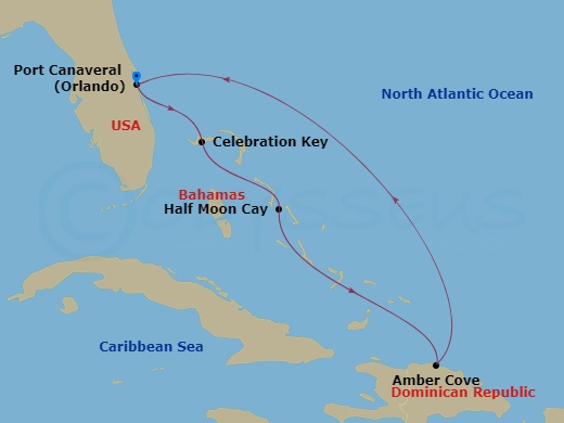 Cruise Route Map