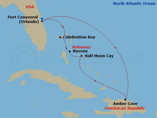 Cruise Route Map