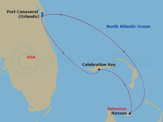 Cruise Route Map