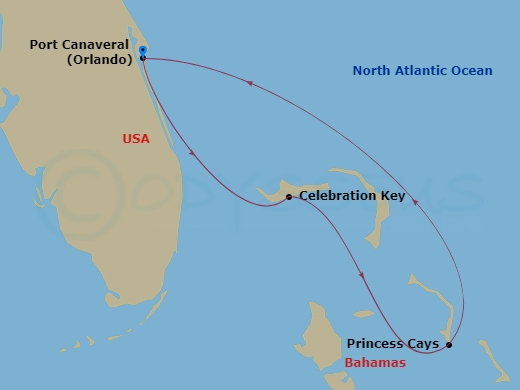 Cruise Route Map