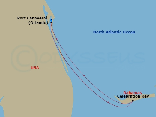 Cruise Route Map