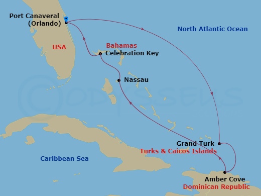 Cruise Route Map