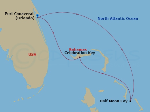 Cruise Route Map