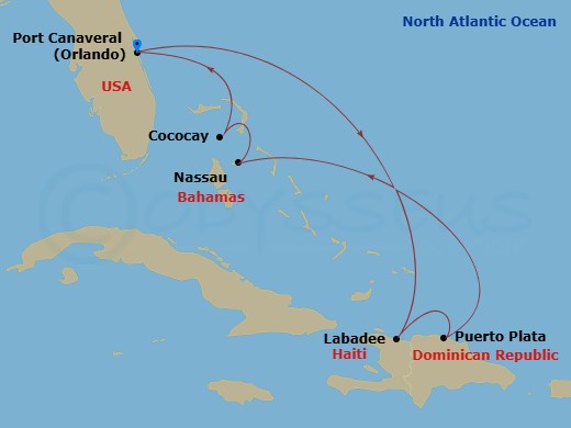 Cruise Route Map