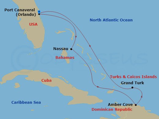 Cruise Route Map