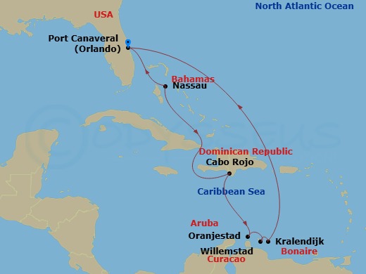 Cruise Route Map