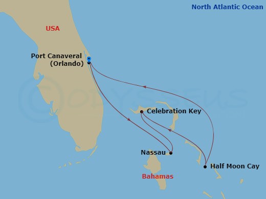 Cruise Route Map