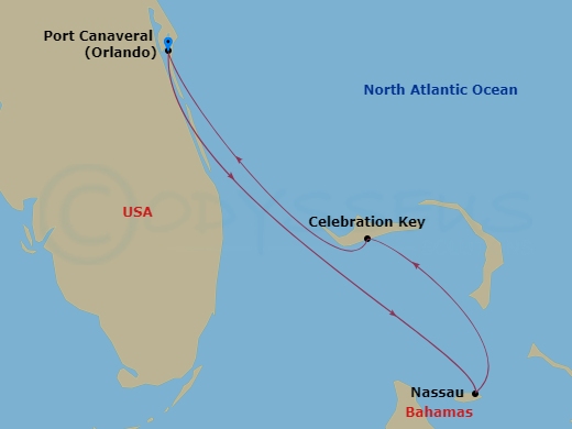 Cruise Route Map