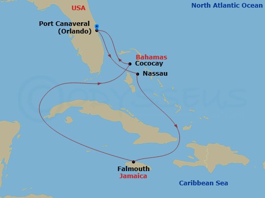 Cruise Route Map