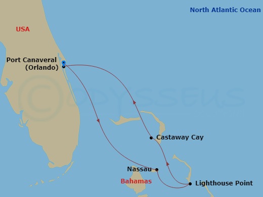 Cruise Route Map