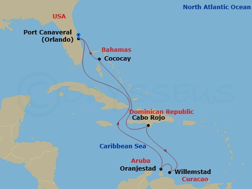 Cruise Route Map