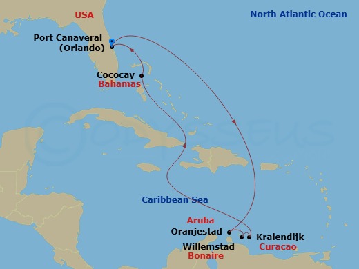 Cruise Route Map