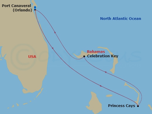 Cruise Route Map