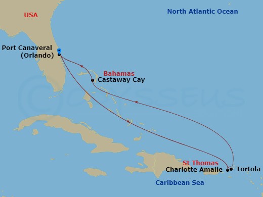Cruise Route Map