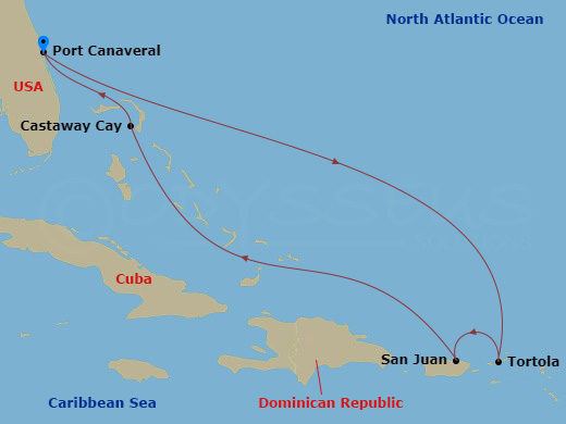 Cruise Route Map