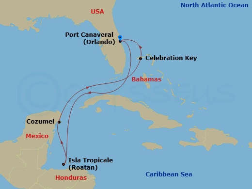 Cruise Route Map