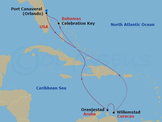 Cruise Route Map