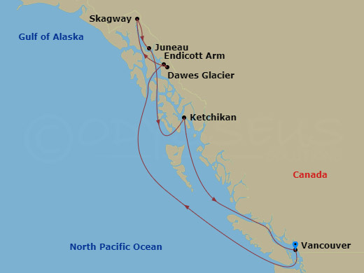 Cruise Route Map