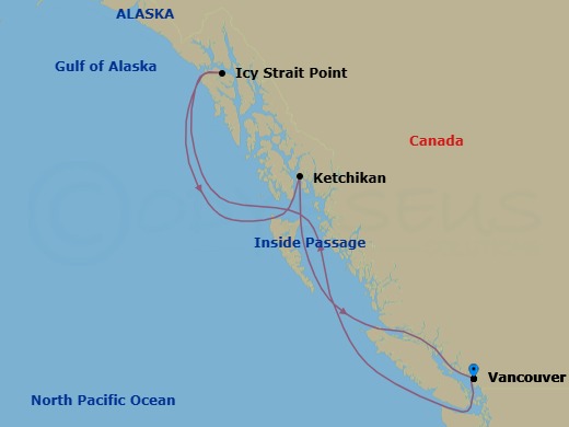 Cruise Route Map