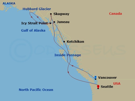 Cruise Route Map