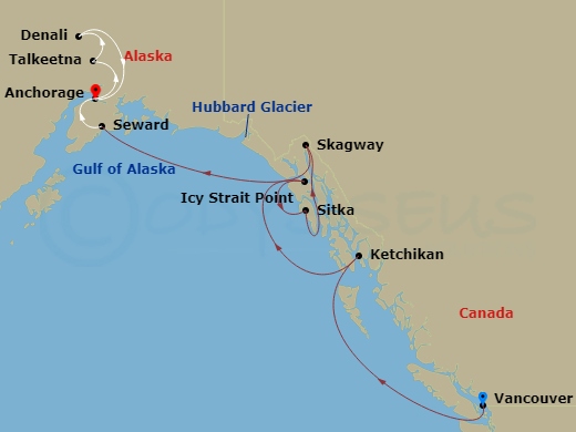 10N Tundra Explorers Family Ct 9A Route Map