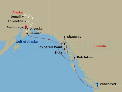 11N Mountain Valley Explorer Ct 3A Route Map